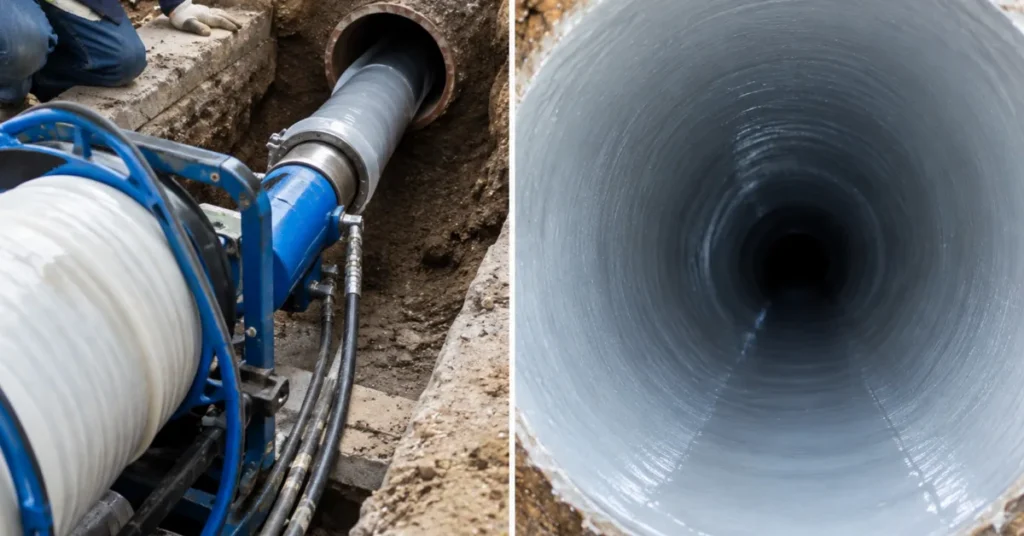 trenchless sewer line repair